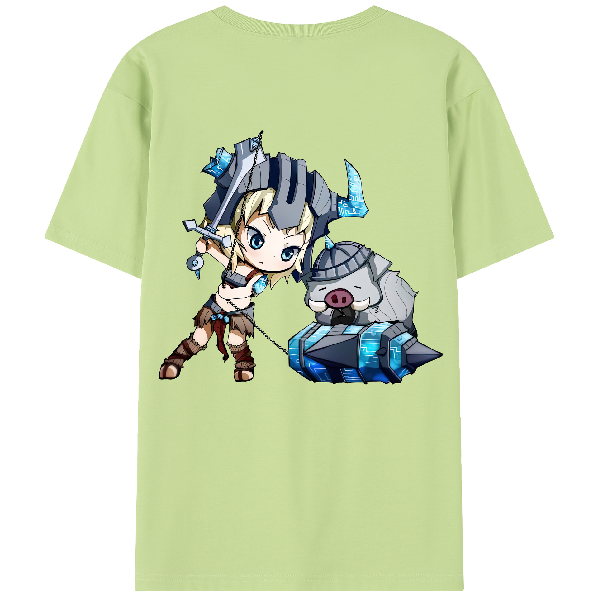 リーグ・オブ・レジェンド League of Legends LOL 綿100％半袖Tシャツ（背面プリント）